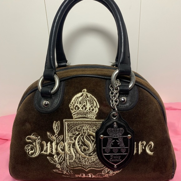 Juicy Couture Handbags - Vintage Juicy Couture Brown Bowler bag